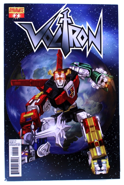 Voltron US-Comic # 2 von Dynamite (Cover B)